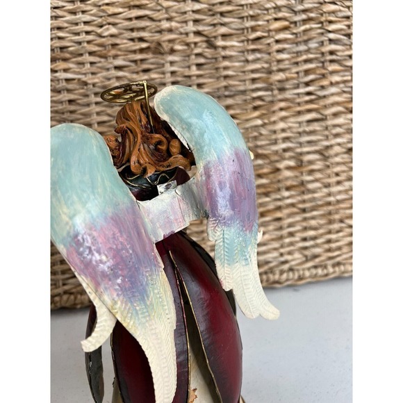 Vintage‎ Christmas Angel Figurines with Lute, Wing Collectable Home Decor - Picture 5 of 7
